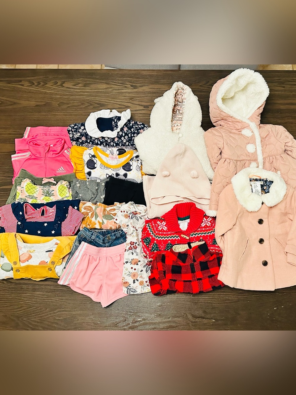 BIG LOT Baby Girl Mixed Clothes - Size 12 Months